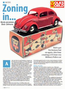 ARNOLD SPLIT VW US ZONE GERMANY ERA MILITARY POLICE