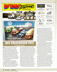 DUX SPLIT VW CONSTRUCTION KIT